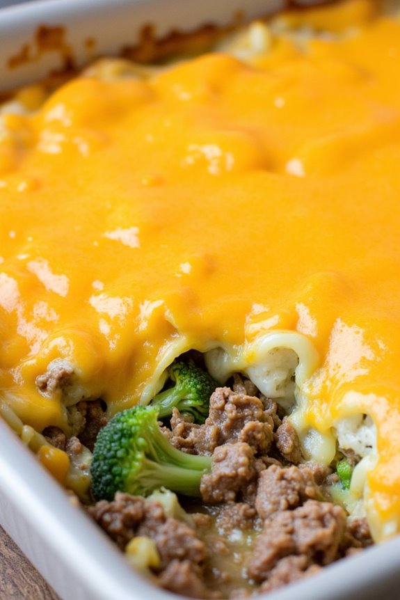 ground beef broccoli casserole