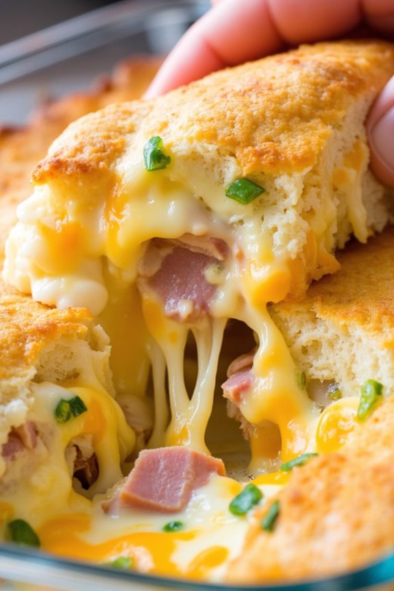 ham and cheese casserole