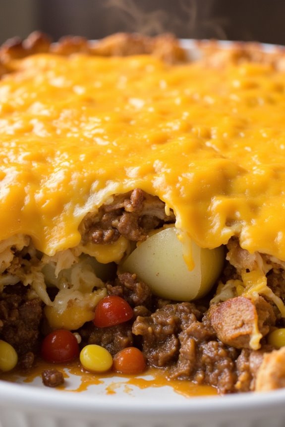 hearty beef and potato casserole