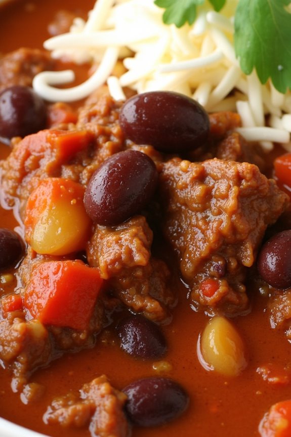 hearty beef chili recipe