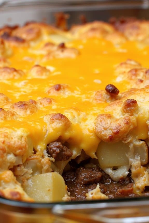 hearty beef potato casserole