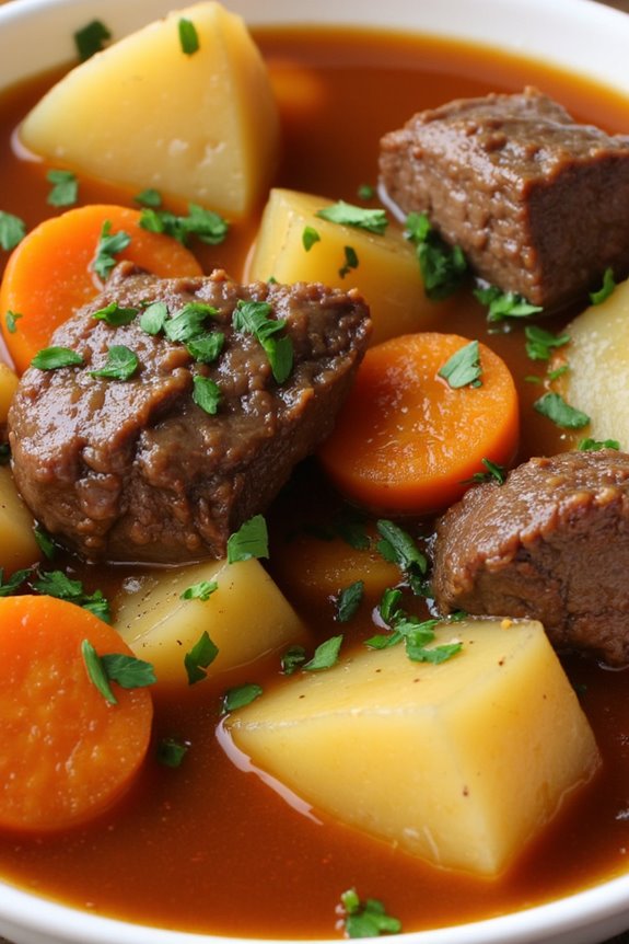 hearty beef stew recipe