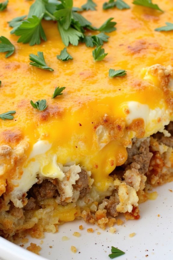 hearty breakfast casserole recipe