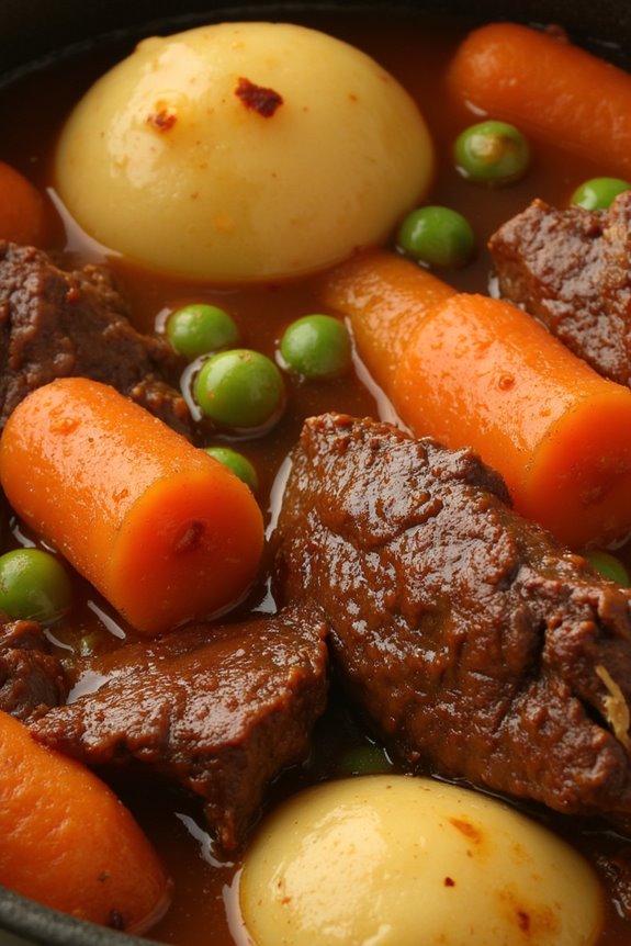 hearty comforting beef stew