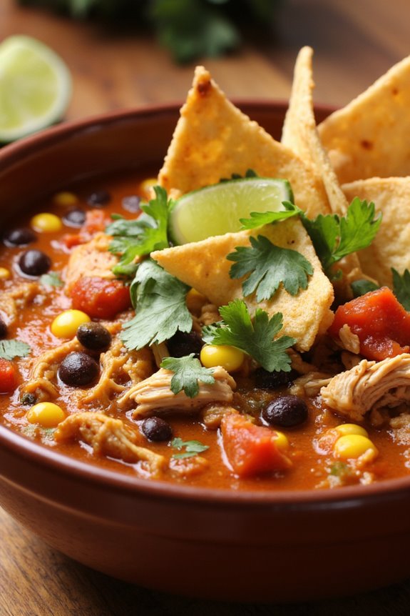hearty crockpot chicken soup