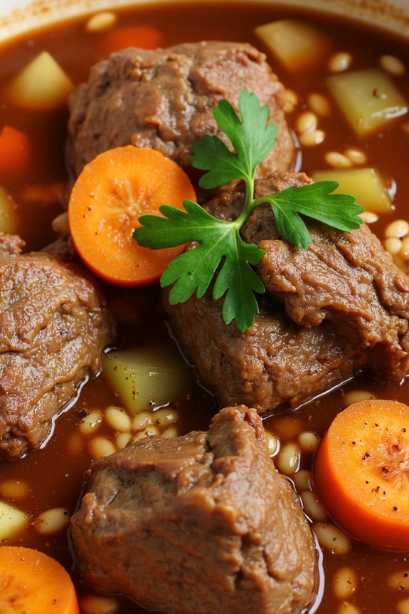 hearty lamb and barley stew