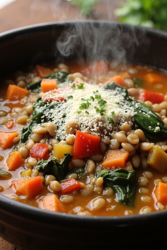 hearty lentil vegetable soup