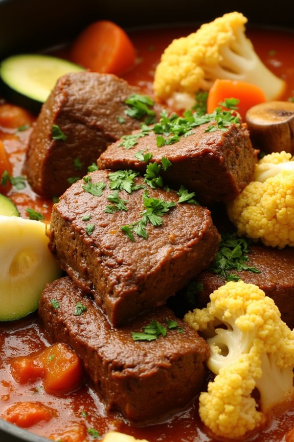 hearty low carb beef stew