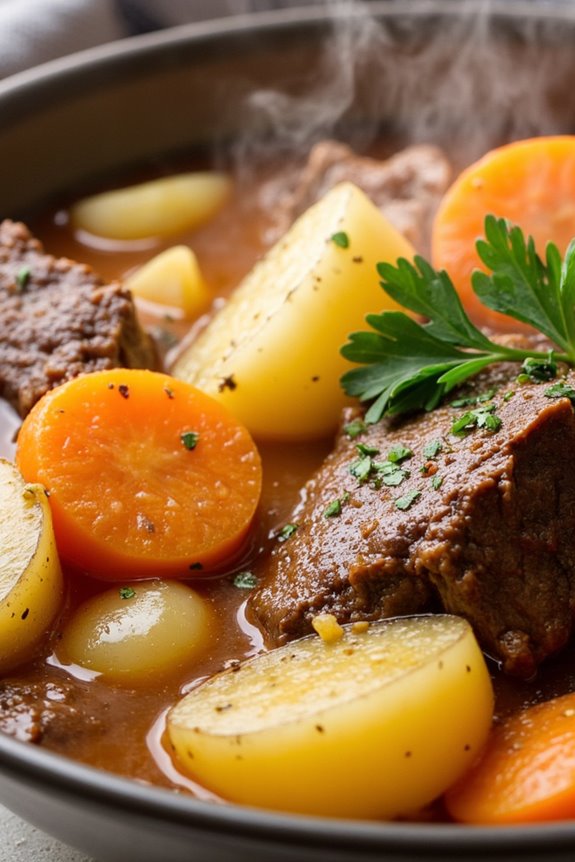 hearty root veggie stew