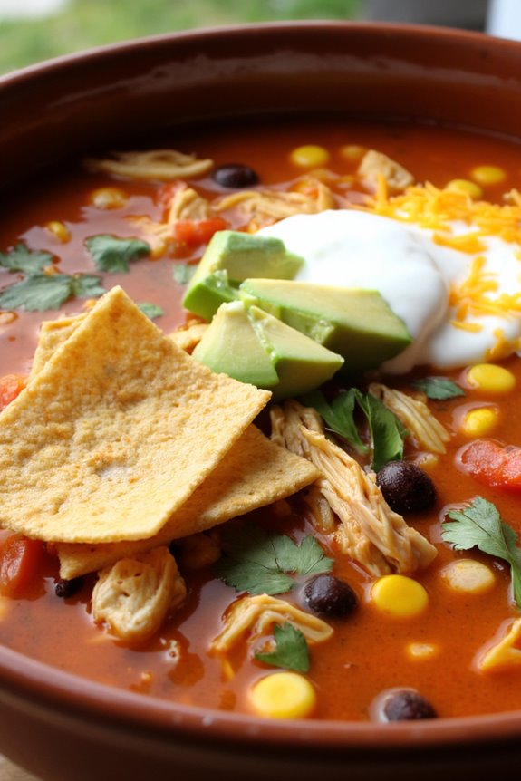 hearty spicy chicken soup
