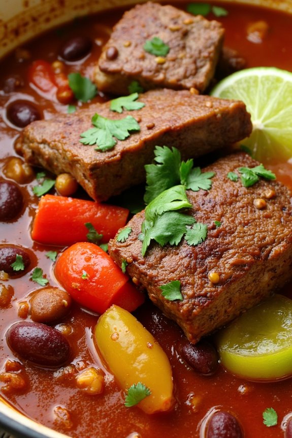 hearty spicy mexican stew