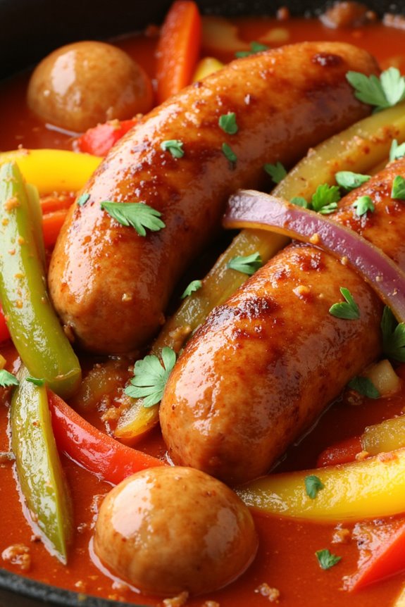 hearty spicy sausage dish