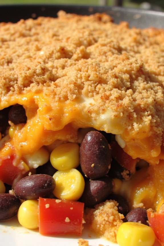 hearty vegan sweet potato casserole