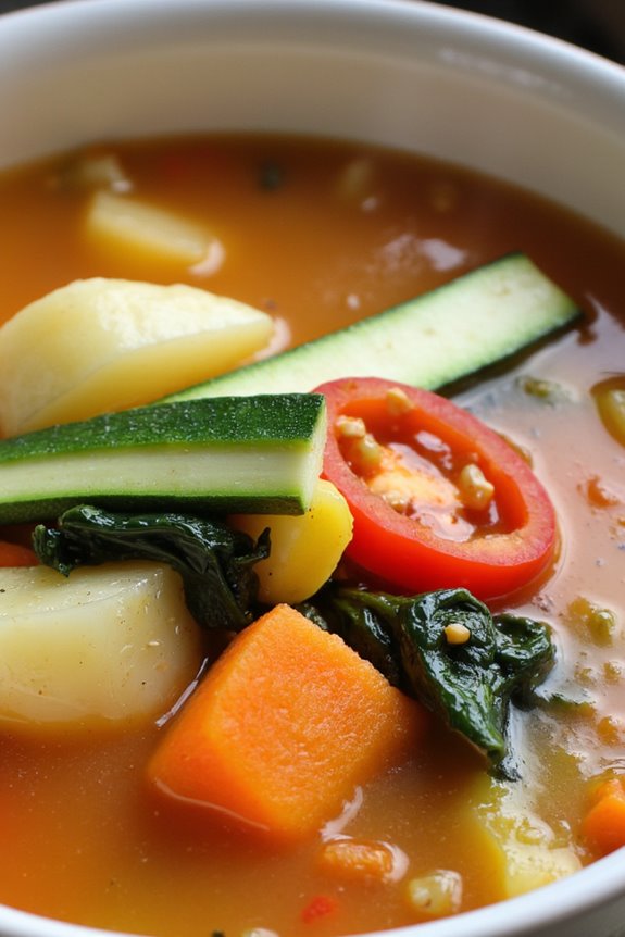 hearty vegetable soup recipe