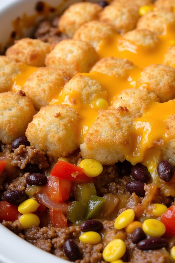 hearty veggie cowboy casserole