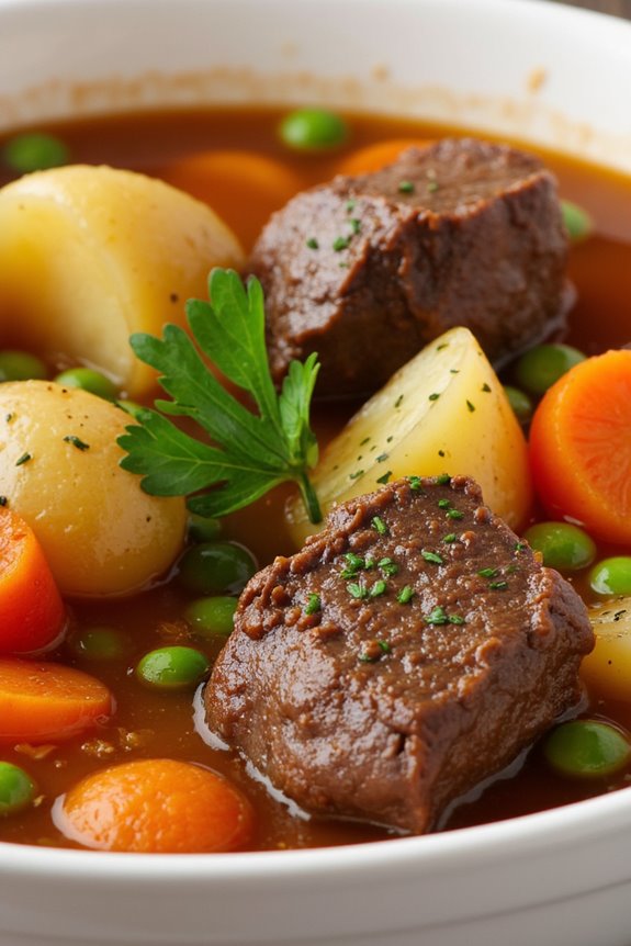 hearty winter beef stew