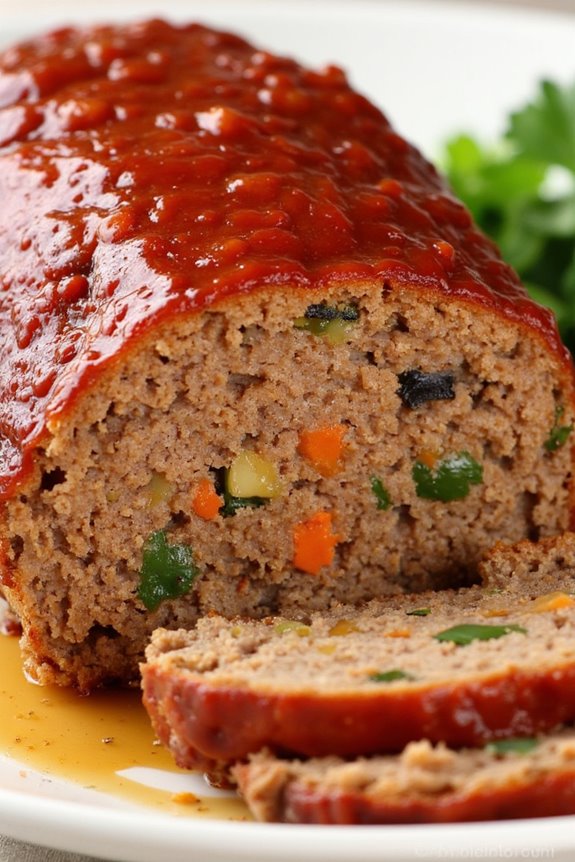 hidden veggie air fryer meatloaf