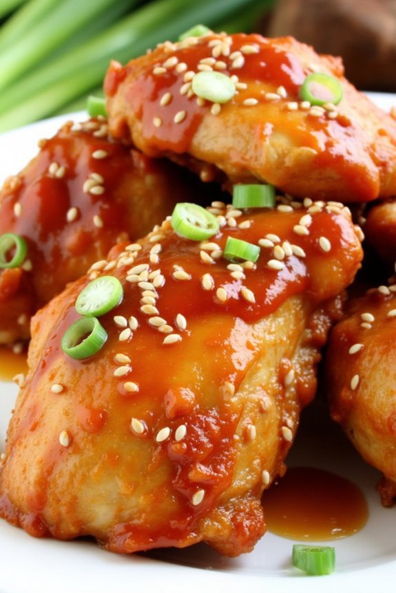 honey sriracha chicken recipe