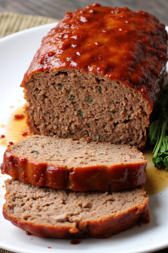 juicy air fryer meatloaf