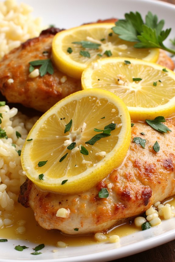 lemon garlic crockpot delight