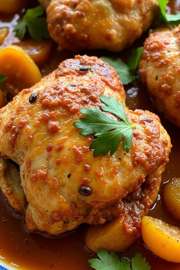moroccan apricot chicken delight