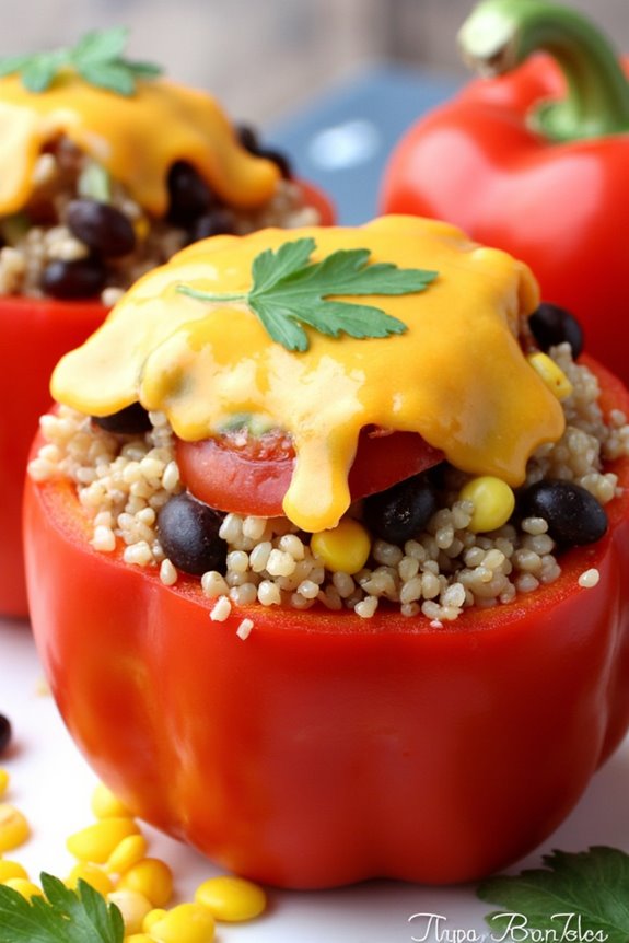 quick and easy stuffed peppers