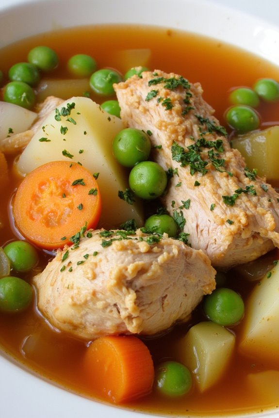 quick and hearty turkey stew