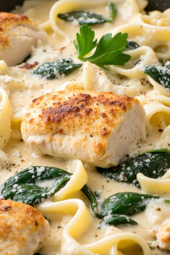 quick creamy one pan dinner