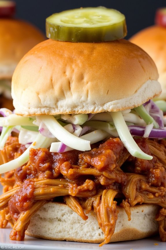 quick easy bbq sliders