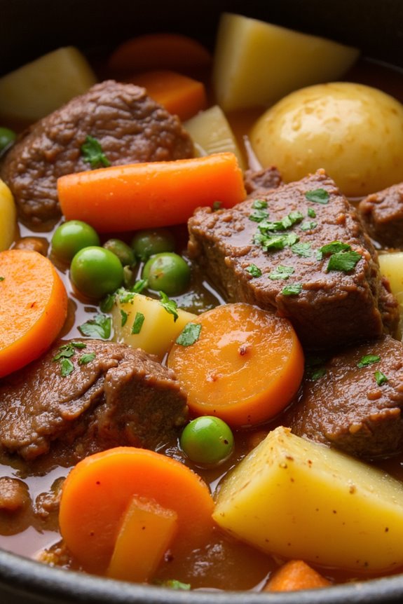 quick hearty beef stew