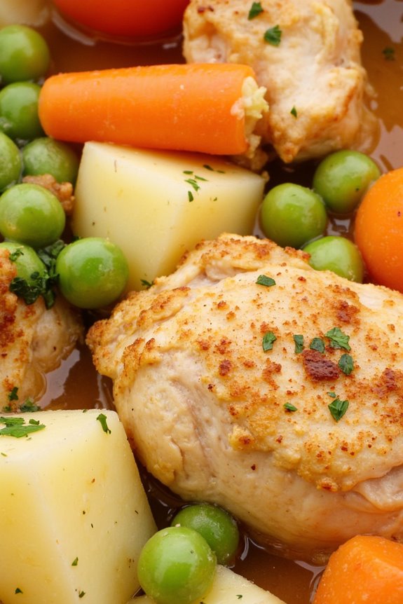 quick hearty chicken stew