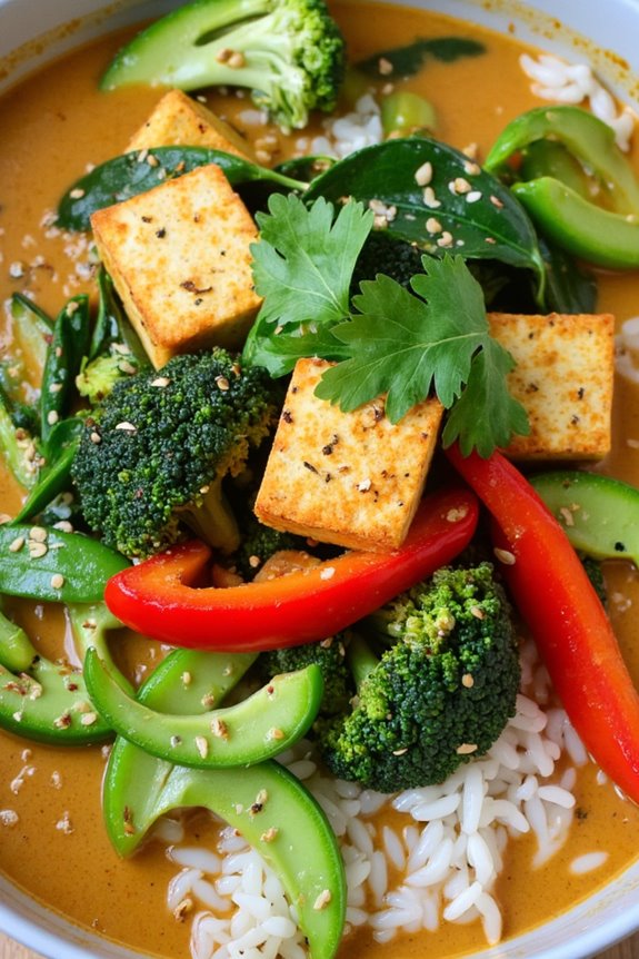 quick thai green curry