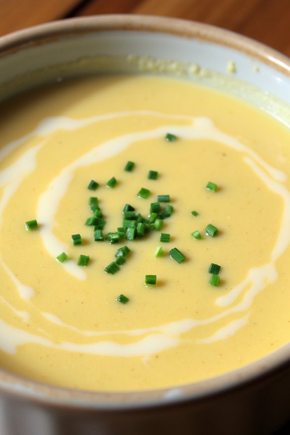 rich creamy potato leek soup