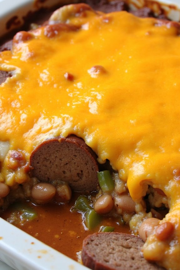 sausage and bean casserole