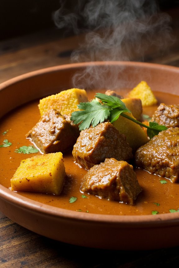 savory slow cooked beef curry
