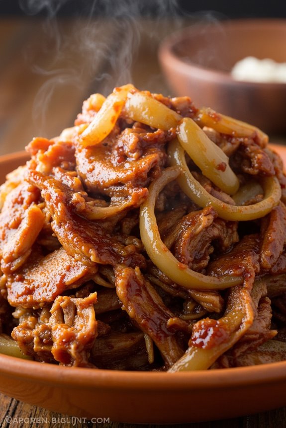simple slow cooked pulled pork