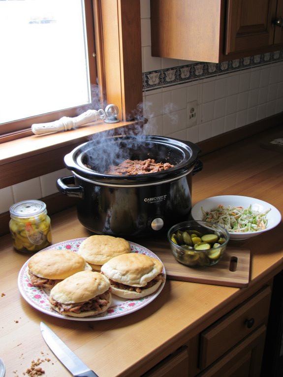 slow cooked bbq pork delight