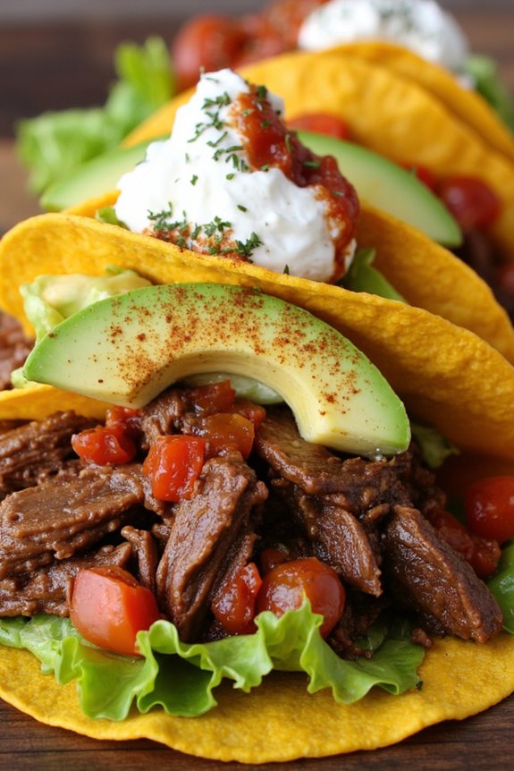 slow cooked beef taco recipe