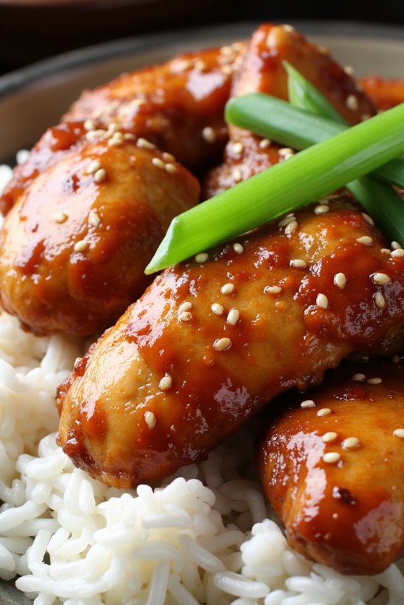 slow cooked chicken teriyaki delight