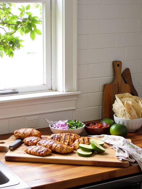 slow cooker chicken tacos