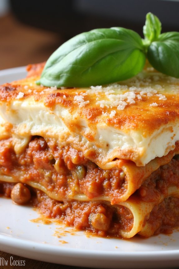 slow cooker lasagna recipe