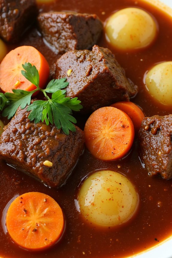 spiced instant pot beef stew