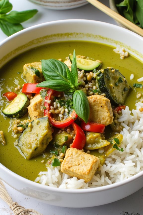 spicy flavorful thai curry
