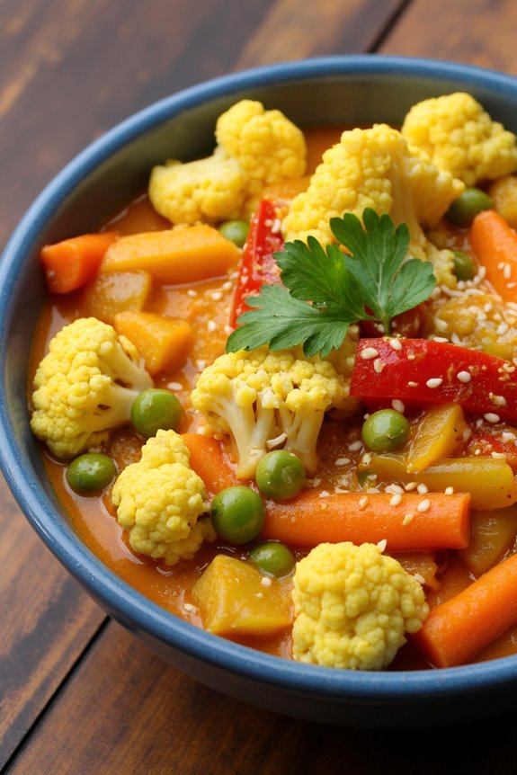 spicy vegetable curry recipe