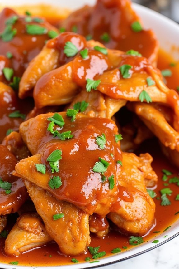 sweet tangy bbq chicken