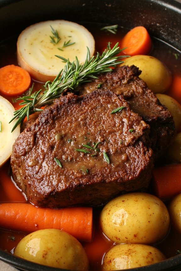tender flavorful crockpot roast