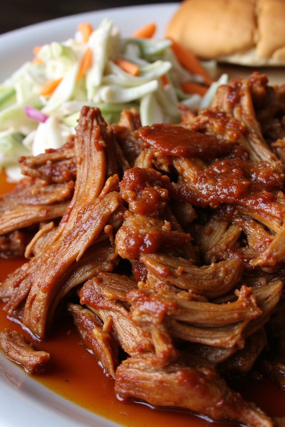 tender smoky pulled pork