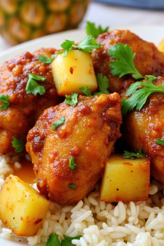 tropical sweet chicken delight