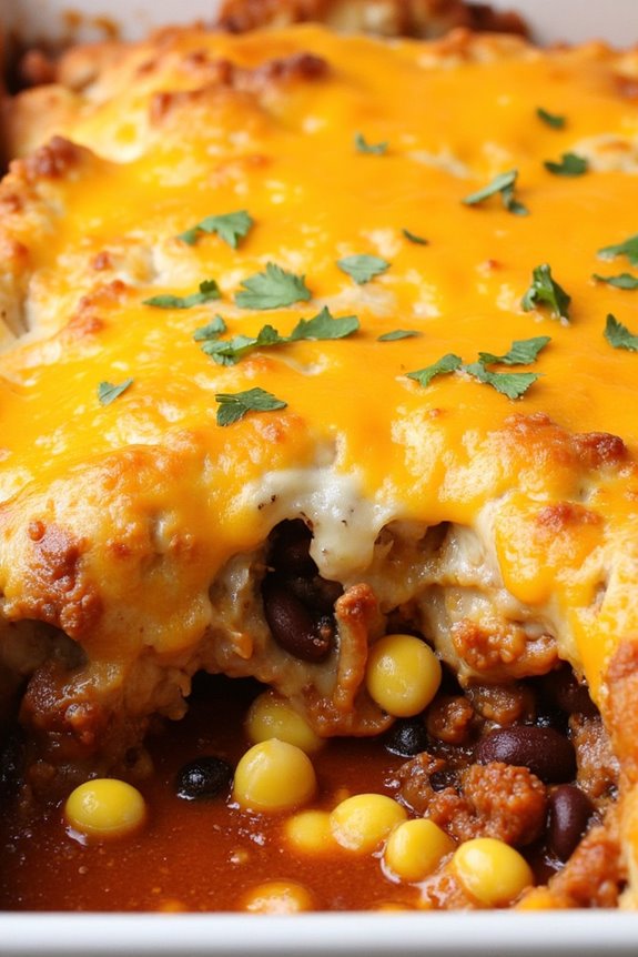 vegetarian enchilada bake recipe
