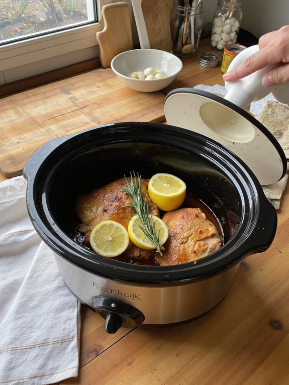 zesty lemon garlic chicken